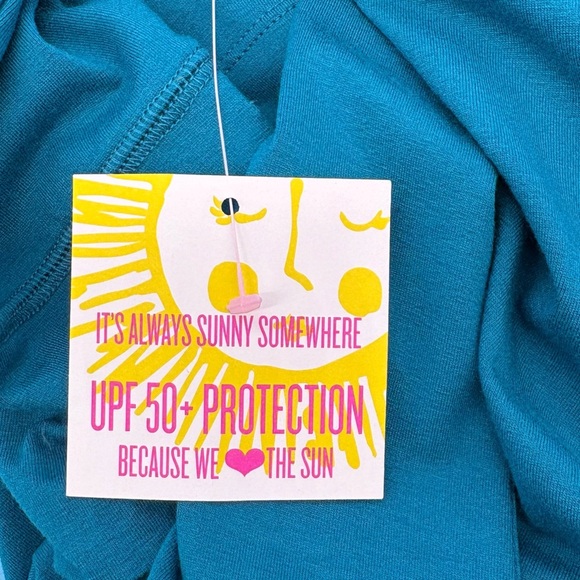 Lilly Pulitzer Sophie Women’s UPF 50+ Dress 3/4 Sleeve Tidal Wave Size Med. NWT - Picture 15 of 15